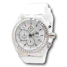 Load image into Gallery viewer, TechnoMarine Cruise Star Men's 45mm Silver 48 Crystals Chrono Watch TM-121148-Klawk Watches
