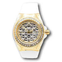 Load image into Gallery viewer, TechnoMarine Cruise Monogram Women's 40mm Gold Crystal Quartz Watch TM-121172
