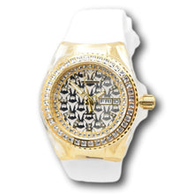 Load image into Gallery viewer, TechnoMarine Cruise Monogram Women's 40mm Gold Crystal Quartz Watch TM-121172
