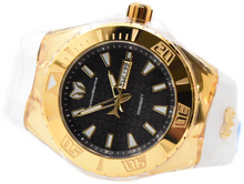 Load image into Gallery viewer, TechnoMarine Cruise Monogram Gold Black Dial Men’s 48mm Sport Watch TM-122013-Klawk Watches
