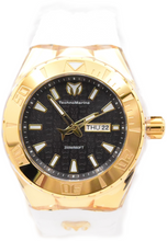 Load image into Gallery viewer, TechnoMarine Cruise Monogram Gold Black Dial Men’s 48mm Sport Watch TM-122013-Klawk Watches
