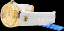 Load image into Gallery viewer, TechnoMarine Cruise Monogram Gold Dial Men’s 48mm White Sport Watch TM-122014
