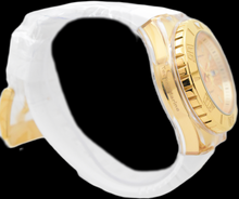 Load image into Gallery viewer, TechnoMarine Cruise Monogram Gold Dial Men’s 48mm White Sport Watch TM-122014
