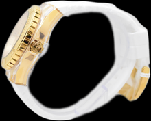 Load image into Gallery viewer, TechnoMarine Cruise Monogram Gold Dial Men’s 48mm White Sport Watch TM-122014
