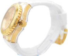 Load image into Gallery viewer, TechnoMarine Cruise Monogram Gold Dial Men’s 48mm White Sport Watch TM-122014
