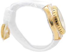 Load image into Gallery viewer, TechnoMarine Cruise Monogram Gold Dial Men’s 48mm White Sport Watch TM-122014
