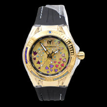 Load image into Gallery viewer, TechnoMarine Cruise Dream Women's Gold MOP Dial Colorful CZ Crystal Sport Watch
