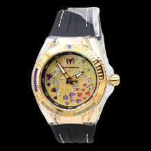 Load image into Gallery viewer, TechnoMarine Cruise Dream Women's Gold MOP Dial Colorful CZ Crystal Sport Watch
