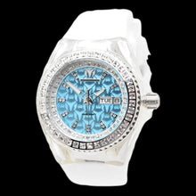 Load image into Gallery viewer, TechnoMarine Cruise Monogram Blue Women’s 40mm Crystal Quartz Watch TM-125039
