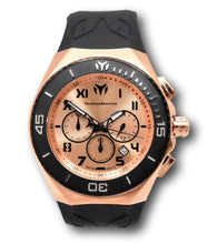 Load image into Gallery viewer, Technomarine Ocean Manta Men's Rose Gold-Tone Chronograph Watch TM-215065 48mm-Klawk Watches
