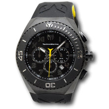 Load image into Gallery viewer, Technomarine Ocean Manta Men's 48mm Black Silicone Chronograph Watch TM-215069-Klawk Watches
