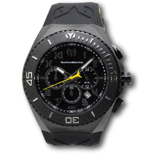 Load image into Gallery viewer, Technomarine Ocean Manta Men's 48mm Black Silicone Chronograph Watch TM-215069-Klawk Watches
