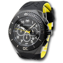 Load image into Gallery viewer, Technomarine Ocean Manta Men's 48mm Black Silicone Chronograph Watch TM-215069-Klawk Watches
