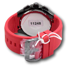Load image into Gallery viewer, Technomarine Ocean Manta Men's 48mm Gunmetal &amp; Red Chronograph Watch TM-220020
