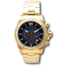Load image into Gallery viewer, TechnoMarine Manta Ray Men's 42mm 48 Crystals Blue Dial Chrono Watch TM-222006-Klawk Watches

