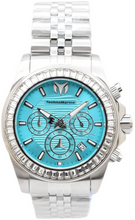 Load image into Gallery viewer, TechnoMarine Manta Ray Luxe Men's 42mm 48 Crystals Blue Chrono Watch TM-225015-Klawk Watches
