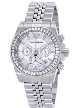 Load image into Gallery viewer, TechnoMarine Manta Ray Luxe Men's 42mm Silver Crystals Chrono Watch TM-222016-Klawk Watches
