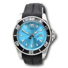 Load image into Gallery viewer, TechnoMarine Sea Manta 42mm Turquoise Blue Silicone Sport Quartz Watch TM-224002
