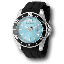 Load image into Gallery viewer, TechnoMarine Sea Manta 42mm Turquoise Blue Silicone Sport Quartz Watch TM-224002

