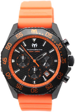Load image into Gallery viewer, TechnoMarine Mare Vivo Men's 44mm Black and Orange Ocean Chrono Watch TM-225076
