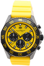 Load image into Gallery viewer, TechnoMarine Mare Vivo Men's 44mm Black and Yellow Ocean Chrono Watch TM-225077

