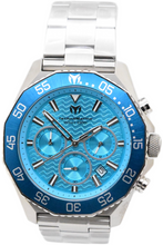 Load image into Gallery viewer, TechnoMarine Mare Vivo Men's Watch 44mm, Double Blue Chrono Watch TM-225089-Klawk Watches
