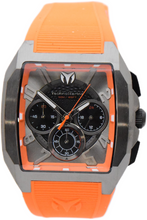 Load image into Gallery viewer, TechnoMarine Aqua Quadrant Men's 41mm Orange Gunmetal Chrono Watch TM-225107
