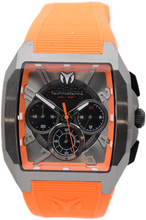 Load image into Gallery viewer, TechnoMarine Aqua Quadrant Men's 41mm Orange Gunmetal Chrono Watch TM-225107
