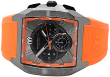 Load image into Gallery viewer, TechnoMarine Aqua Quadrant Men's 41mm Orange Gunmetal Chrono Watch TM-225107
