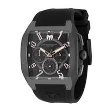 Load image into Gallery viewer, TechnoMarine Aqua Quadrant Men's 41mm Gunmetal Silicone Chrono Watch TM-225108
