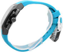 Load image into Gallery viewer, TechnoMarine Aqua Quadrant Men's 41mm Super Blue Silicone Chrono Watch TM-225110-Klawk Watches
