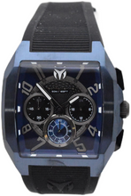 Load image into Gallery viewer, TechnoMarine Aqua Quadrant Men's 41mm Deep Blue Black Chrono Watch TM-225111
