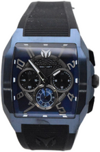Load image into Gallery viewer, TechnoMarine Aqua Quadrant Men's 41mm Deep Blue Black Chrono Watch TM-225111
