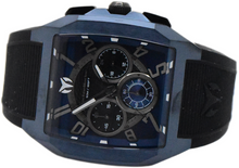 Load image into Gallery viewer, TechnoMarine Aqua Quadrant Men's 41mm Deep Blue Black Chrono Watch TM-225111
