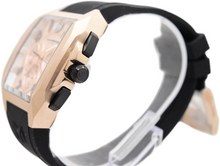 Load image into Gallery viewer, TechnoMarine Aqua Quadrant Men's 41mm Rose Gold &amp; Black Chrono Watch TM-225112
