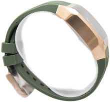 Load image into Gallery viewer, TechnoMarine Aqua Quadrant Men's 41mm Rose Gold &amp; Green Chrono Watch TM-225114
