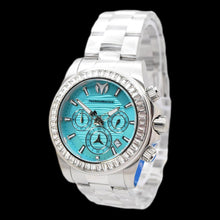 Load image into Gallery viewer, TechnoMarine Manta Ray Luxe Men's 42mm 48 Crystals Blue Chrono Watch TM-225125
