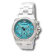 Load image into Gallery viewer, TechnoMarine Manta Ray Luxe Men's 42mm 48 Crystals Blue Chrono Watch TM-225125
