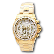 Load image into Gallery viewer, TechnoMarine Manta Ray Men's 42mm 48 Crystals Silver Gold Chrono Watch TM-225126-Klawk Watches
