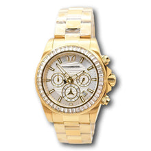 Load image into Gallery viewer, TechnoMarine Manta Ray Men's 42mm 48 Crystals Silver Gold Chrono Watch TM-225126-Klawk Watches
