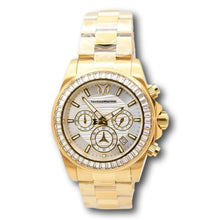 Load image into Gallery viewer, TechnoMarine Manta Ray Men's 42mm 48 Crystals Silver Gold Chrono Watch TM-225126-Klawk Watches
