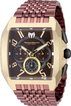 Load image into Gallery viewer, TechnoMarine Aqua Quadrant Men's Brown Gold Chronograph Watch TM-226021
