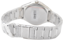 Load image into Gallery viewer, TechnoMarine Ocean Empress Womens 34mm Sparkling Silver Day Date Watch TM-318148
