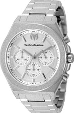 Load image into Gallery viewer, TechnoMarine Ocean Emperor Radiant Silver Steel Men's 43mm Watch TM-318151-Klawk Watches
