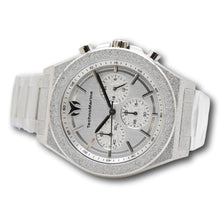 Load image into Gallery viewer, TechnoMarine Ocean Emperor Radiant Silver Steel Men's 43mm Watch TM-318151-Klawk Watches

