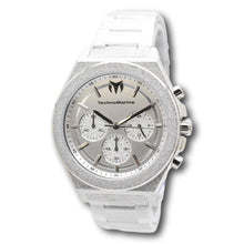 Load image into Gallery viewer, TechnoMarine Ocean Emperor Radiant Silver Steel Men's 43mm Watch TM-318151-Klawk Watches
