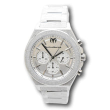 Load image into Gallery viewer, TechnoMarine Ocean Emperor Radiant Silver Steel Men's 43mm Watch TM-318151-Klawk Watches

