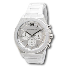 Load image into Gallery viewer, TechnoMarine Ocean Emperor Radiant Silver Steel Men's 43mm Watch TM-318151-Klawk Watches
