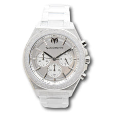 Load image into Gallery viewer, TechnoMarine Ocean Emperor Radiant Silver Steel Men's 43mm Watch TM-318151-Klawk Watches
