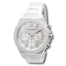 Load image into Gallery viewer, TechnoMarine Ocean Emperor Radiant Silver Steel Men's 43mm Watch TM-318151-Klawk Watches
